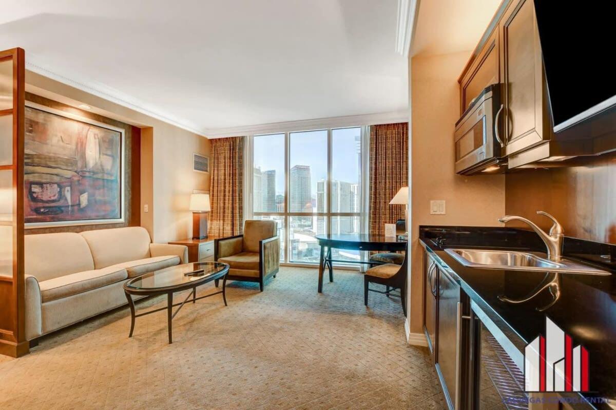 Mgm Signature-23-719 Strip View Jacuzzi Studio Las Vegas Bagian luar foto